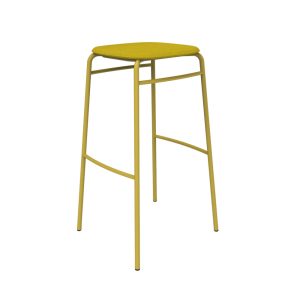 De Vorm Twist PET Felt Bar Stool istuinverhoiltu korkea baarijakkara