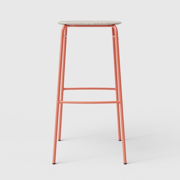 De Vorm Twist PET Felt Bar Stool korkea baarijakkara - Image 17