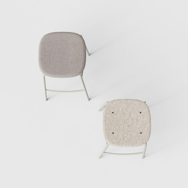 De Vorm Twist PET Felt Bar Stool korkea baarijakkara - Image 18