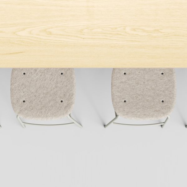 De Vorm Twist PET Felt Bar Stool korkea baarijakkara - Image 20