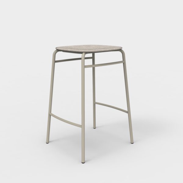 De Vorm Twist PET Felt Counter Stool matala baarijakkara - Image 2