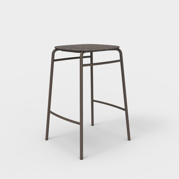 De Vorm Twist PET Felt Counter Stool matala baarijakkara - Image 3