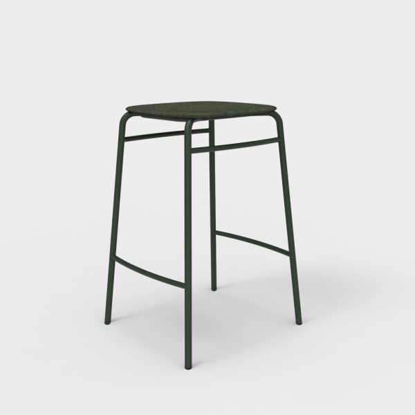 De Vorm Twist PET Felt Counter Stool matala baarijakkara - Image 4