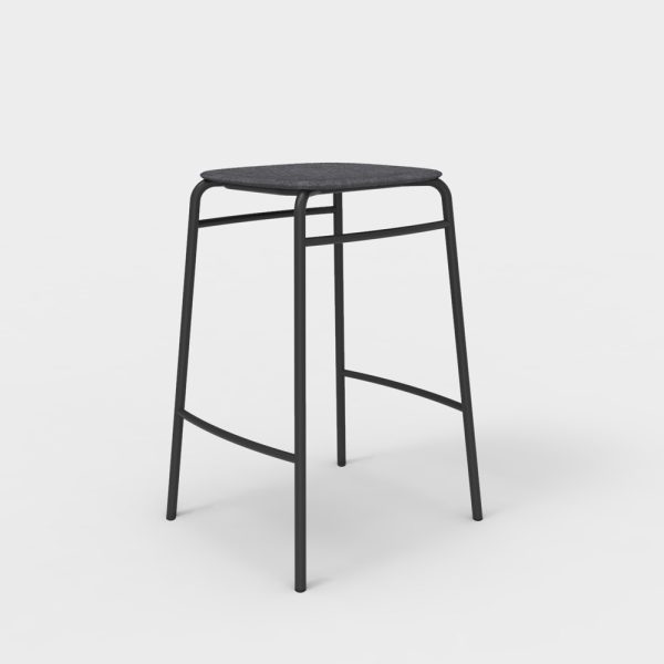De Vorm Twist PET Felt Counter Stool matala baarijakkara - Image 5