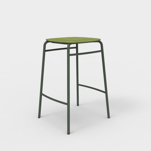 De Vorm Twist PET Felt Counter Stool matala baarijakkara - Image 6