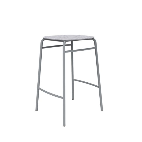 De Vorm Twist PET Felt Counter Stool matala baarijakkara