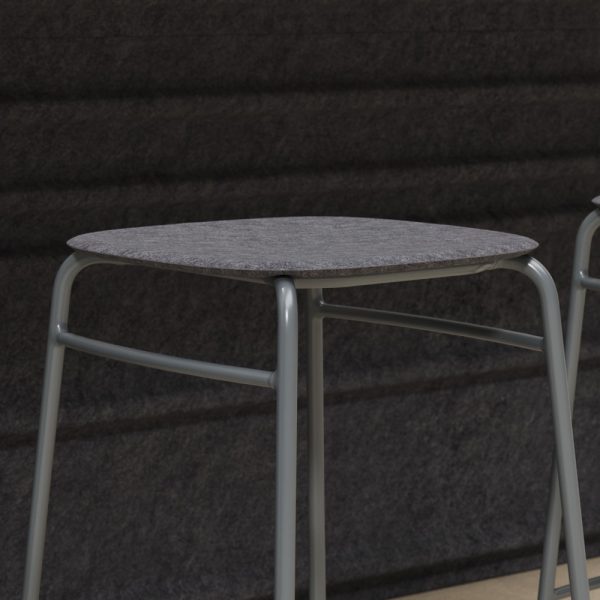 De Vorm Twist PET Felt Counter Stool matala baarijakkara - Image 21