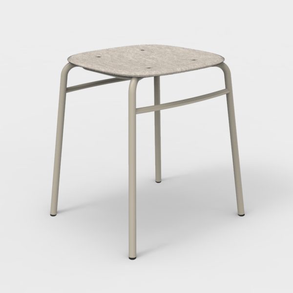 De Vorm Twist PET Felt Stack Stool jakkara - Image 2