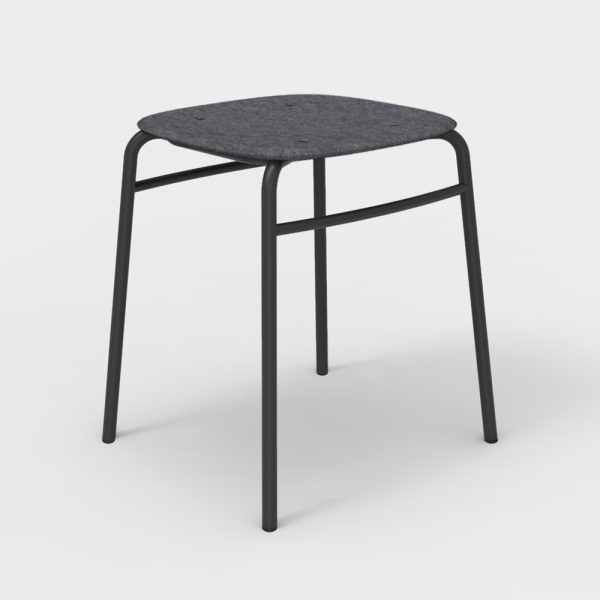 De Vorm Twist PET Felt Stack Stool jakkara - Image 5
