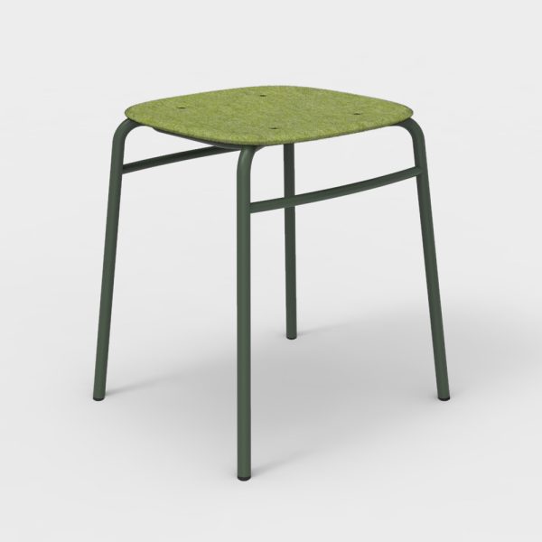 De Vorm Twist PET Felt Stack Stool jakkara - Image 6