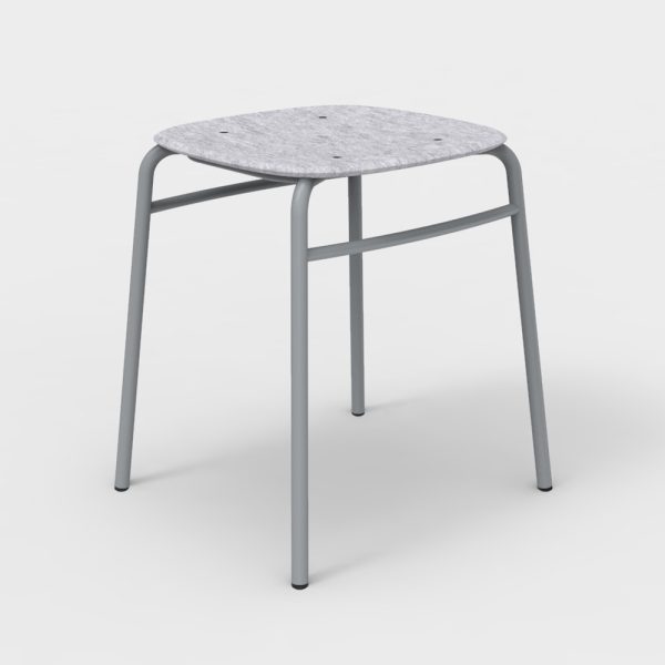 De Vorm Twist PET Felt Stack Stool jakkara - Image 7