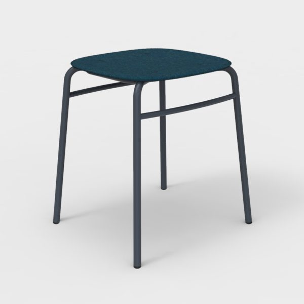 De Vorm Twist PET Felt Stack Stool jakkara - Image 8
