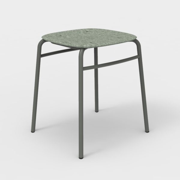 De Vorm Twist PET Felt Stack Stool jakkara - Image 9