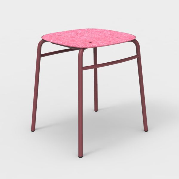 De Vorm Twist PET Felt Stack Stool jakkara - Image 10