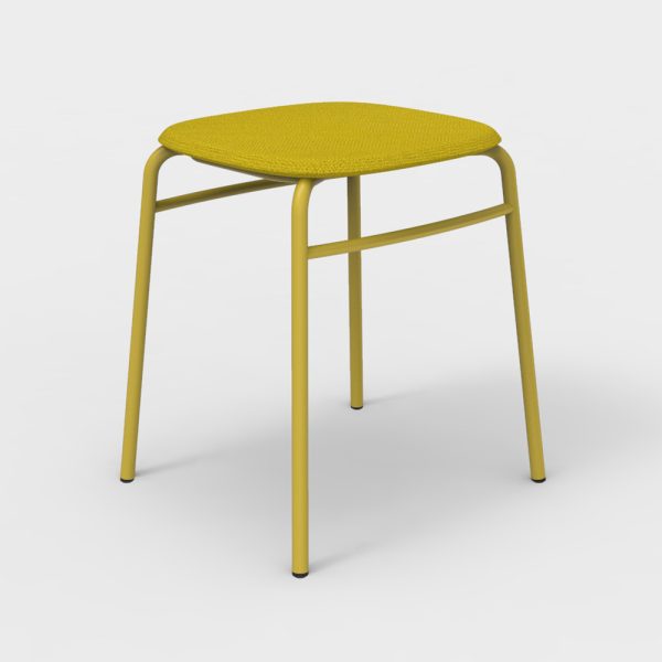 De Vorm Twist PET Felt Stack Stool istuinverhoiltu jakkara - Image 12