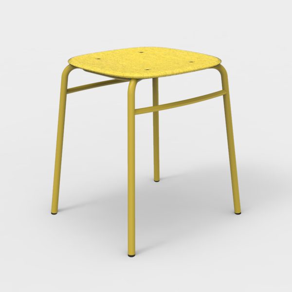 De Vorm Twist PET Felt Stack Stool jakkara - Image 12