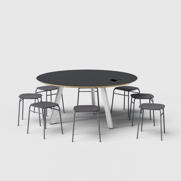 De Vorm Twist PET Felt Stack Stool jakkara - Image 19