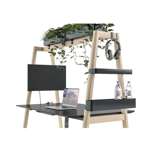 Narbutas Nova Wood Multipurpose Table HPL pöytä pyörillä - Image 5