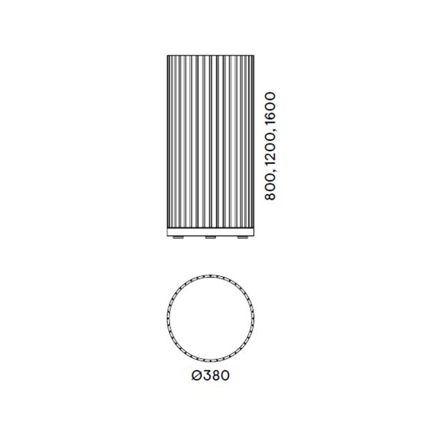 Narbutas Parthos Acoustic Column akustinen pylväs - Image 6
