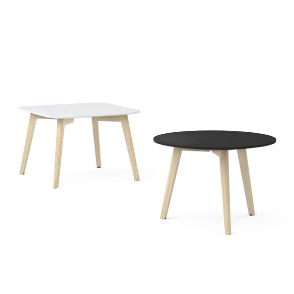 Narbutas Nova Wood Coffee Table HPL pyöreä sohvapöytä - Image 4