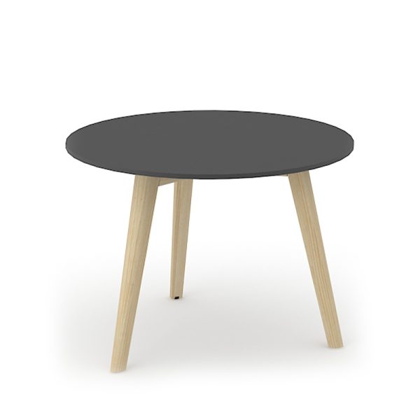 Narbutas Nova Wood Coffee Table HPL pyöreä sohvapöytä