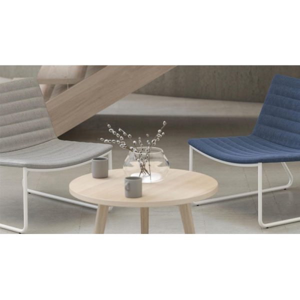 Narbutas Nova Wood Coffee Table pyöreä sohvapöytä - Image 5