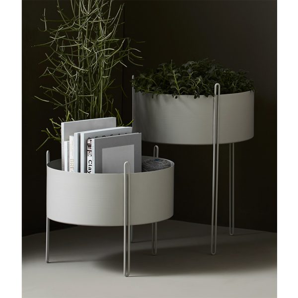 Woud Pidestall Planter Medium ruukku /sivupöytä - Image 9