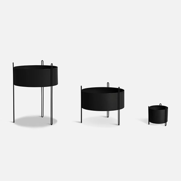 Woud Pidestall Planter Medium ruukku /sivupöytä - Image 4