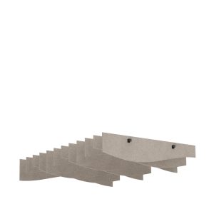 Narbutas Acoustic Artwork Baffle Wave akustinen kattoelementti