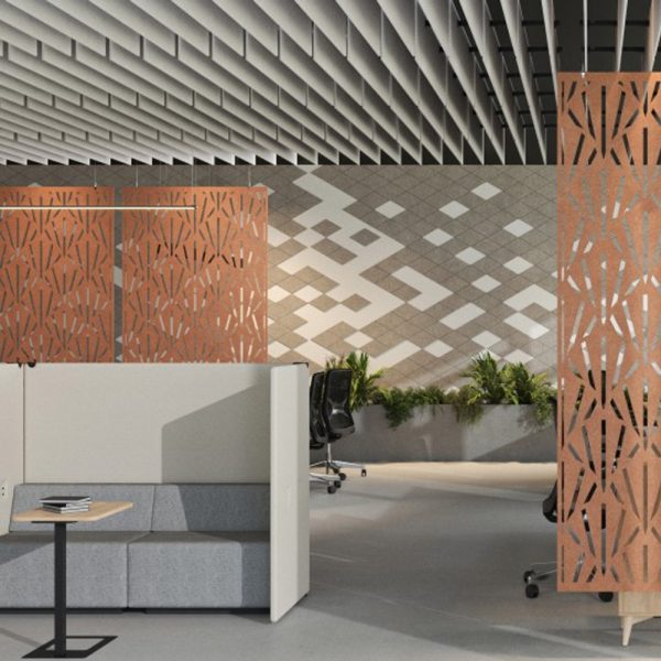 Narbutas Acoustic Artwork Baffle Plain akustinen kattoelementti - Image 6