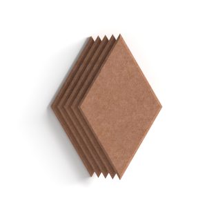 Narbutas Acoustic Artwork Tiles Diamond akustoiva seinäpaneeli (5 kpl)