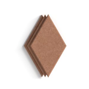Narbutas Acoustic Artwork Tiles Diamond akustoiva seinäpaneeli (3kpl)