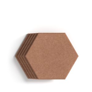 Narbutas Acoustic Artwork Tiles Hexagon akustoiva seinäpaneeli (5 kpl)