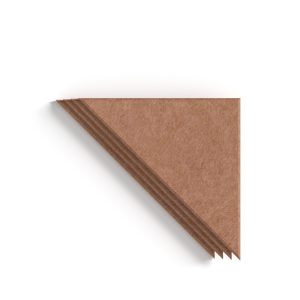Narbutas Acoustic Artwork Tiles Triangular akustoiva seinäpaneeli (4 kpl)