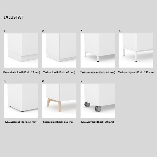 Narbutas Choice 160 liukuovikaappi (2 hyllyä) - Image 6