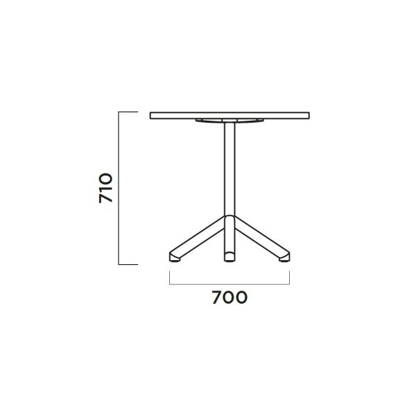Infiniti Join Table ravintolapöytä / taittopöytä - Image 7