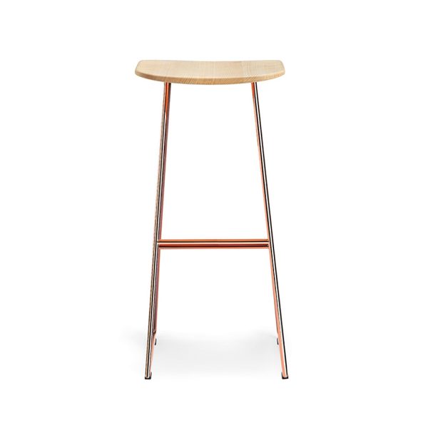 Infiniti Klejn Bar Stool Wood korkea baarijakkara - Image 3