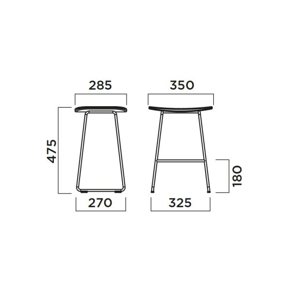 Infiniti Klejn Low Stool jakkara - Image 5