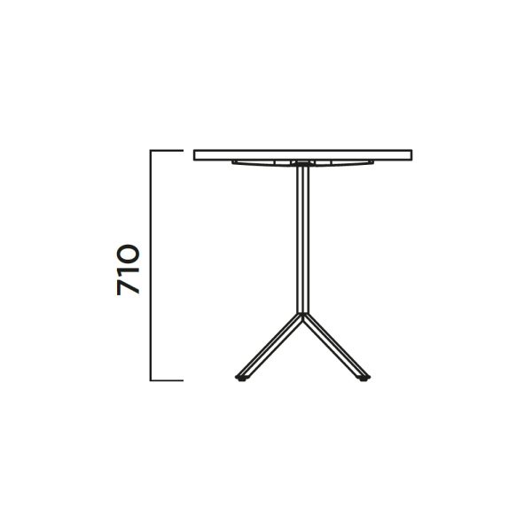 Infiniti Line Table ravintolapöytä - Image 3