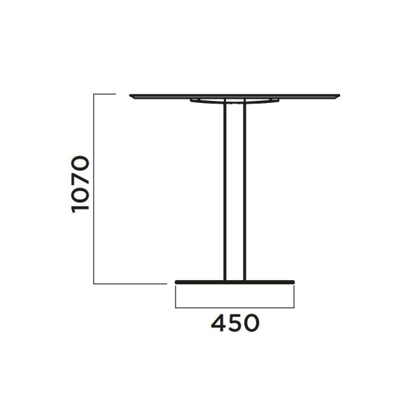 Infiniti Plano Table korkea baaripöytä - Image 3