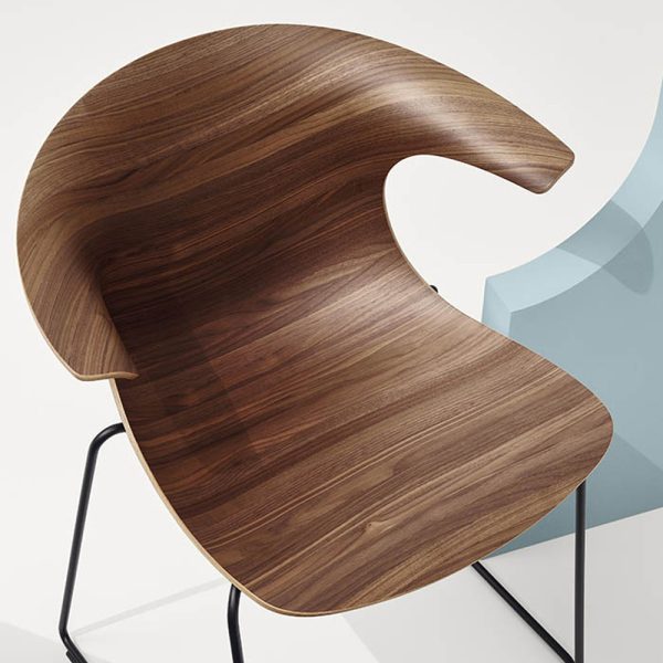 Infiniti Loop 3D Wood Sled tuoli - Image 11
