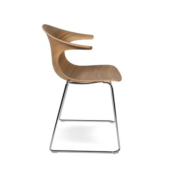 Infiniti Loop 3D Wood Sled tuoli - Image 3