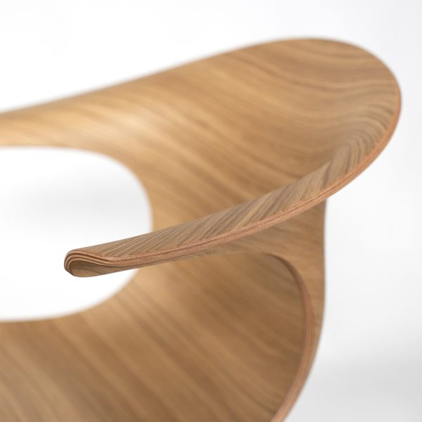 Infiniti Loop 3D Wood Sled tuoli - Image 15