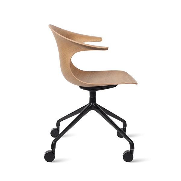 Infiniti Loop 3D Wood Swivel tuoli - Image 2