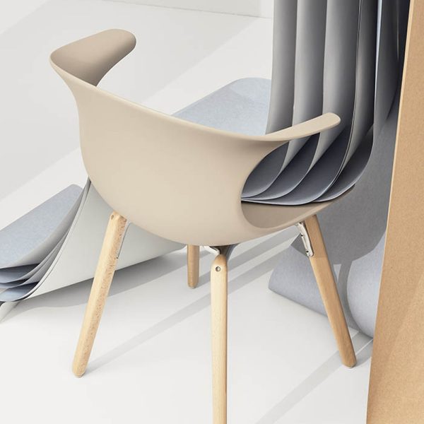 Infiniti Loop Mono Wooden Legs tuoli - Image 11