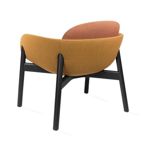 Infiniti Peb Wooden Legs Low Back nojatuoli - Image 3