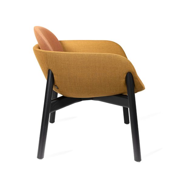 Infiniti Peb Wooden Legs Low Back nojatuoli - Image 4
