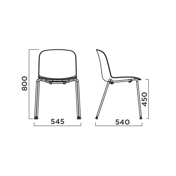 Infiniti Relief 4 Legs tuoli - Image 7