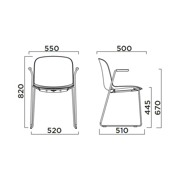 Infiniti Relief Sled With Arms tuoli - Image 5