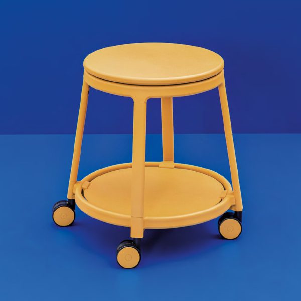Infiniti Round&Roll Stool Plastic Seat Swivel jakkara pyörivä - Image 7